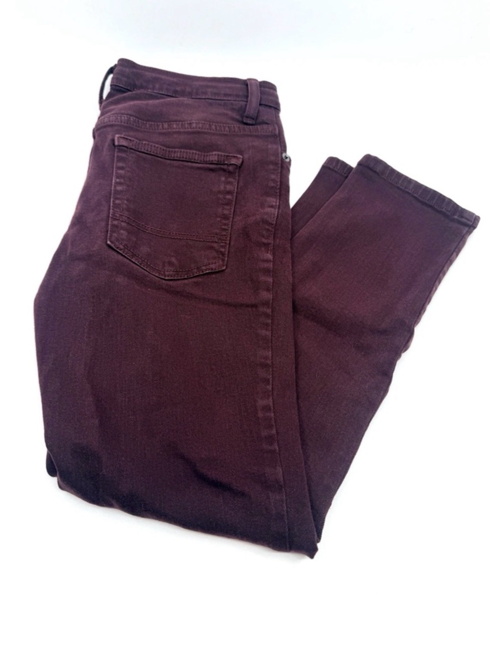 Cat & Jack Girls Size 12 Stretch Jogger Pants - Maroon Red - EUC - Fall
